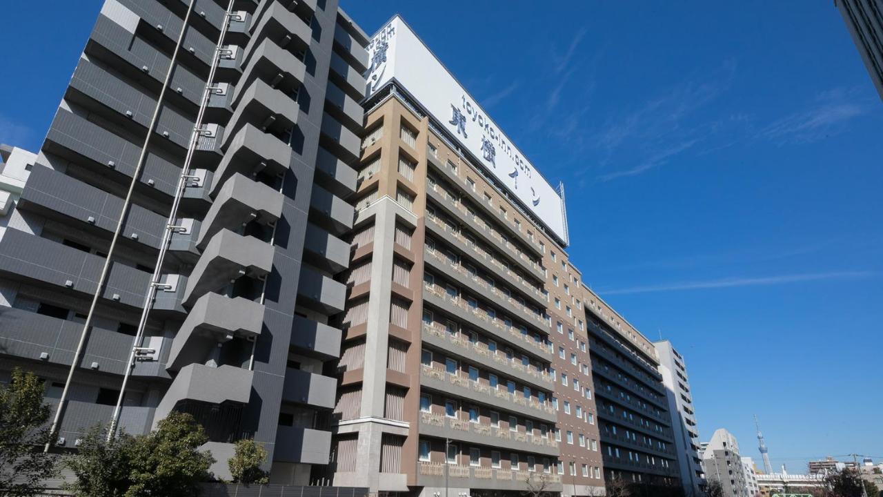 Toyoko Inn Tokyo Monzen-Nakacho Eitaibashi Exterior foto
